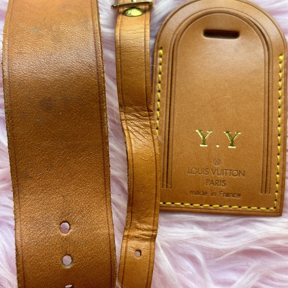 Louis Vuitton luggage tag with Poignet - Picture 4 of 8